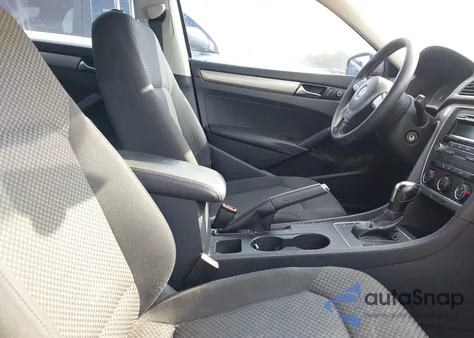 2013 Volkswagen Passat 2.5L S from USA, damaged, VIN 1VWAP7A39DC111312